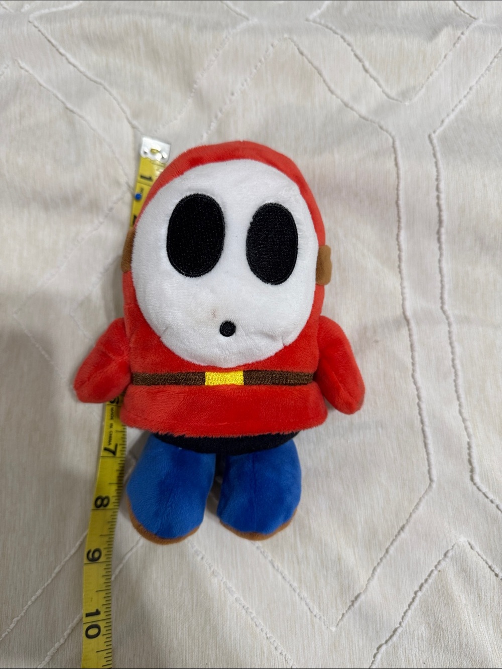 Nintendo Red Shy Guy Plush with Blue Legs